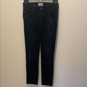 PAIGE Skyline Skinny Jeans Dark Wash